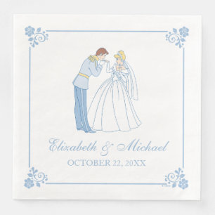 Classic Cinderella Wedding Napkin