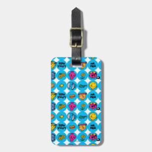 Classic Circles Pattern Luggage Tag