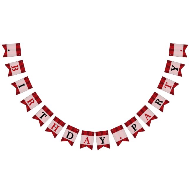Classic Circus Colour Birthday Party Bunting Flags (All)