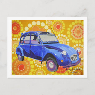 Classic Citroen 2cv Postcard