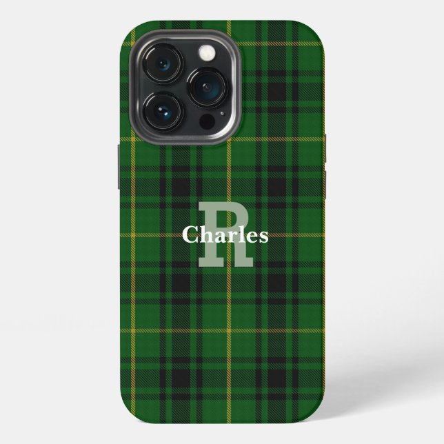 Classic Clan MacArthur Plaid iPhone Case (Back)