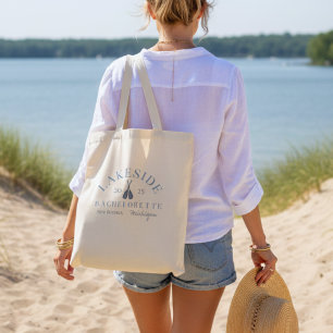 Classic Coastal Lake Bachelorette Tote Bag