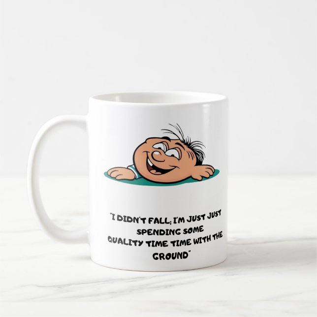 Classic Coffee  Humor Mug (Gauche)