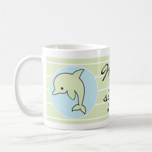 Classic coffee mug, Blue Dolphin Mommy's Sippy Cup