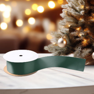 Classic Colors - Teal Green - Solid Satin Ribbon