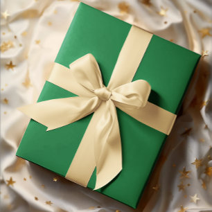 Classic Colors - Traditional Green - Solid Roll Wrapping Paper