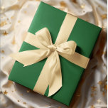 Classic Colours - Classic Green - Solid Roll Wrapping Paper<br><div class="desc">Brighten up your Christmas gifts with this elegant, stylish Classic Green wrapping paper from our Traditional Christmas Colours collection. This beautiful classic green wrapping paper is the perfect way to add a touch of charm and sophistication to your holiday gifts. The carefully selected colour is a rich and festive shade...</div>