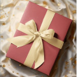 Classic Colours - Warm Red - Solid Roll Wrapping Paper<br><div class="desc">Brighten up your Christmas gifts with this elegant, stylish Warm Red wrapping paper from our Traditional Christmas Colours collection. This beautiful warm red wrapping paper is the perfect way to add a touch of charm and sophistication to your holiday gifts. The carefully selected colour is a festive and inviting shade...</div>