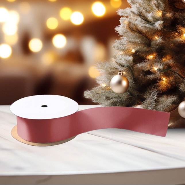 Classic Colours - Warm Red - Solid Satin Ribbon (Creator Uploaded)