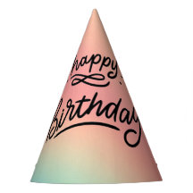 Classic Cone Birthday Party Hat