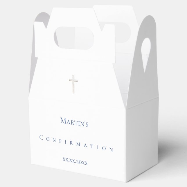  classic Confirmation Favor Box (Opened)