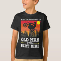 Classic Cool Vintage Retro Motocross Dirt Bike