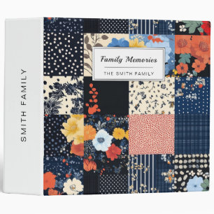 Classic Country Patchwork Quilt - Bold Botanicals Binder