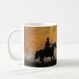 Classic Cowboy and Horse Mug