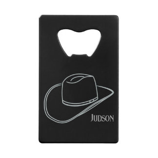Classic Cowboy Beer Soda Bottle Opener Credit Card Bottle Opener