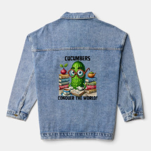 Classic Cucumbers Are Conquering The World Denim Jacket