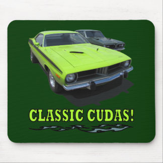 Classic Cudas Design Mouse Pad