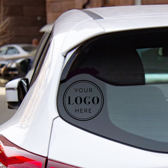 Classic Custom Business Logo Round Decal (Creator Uploaded)
