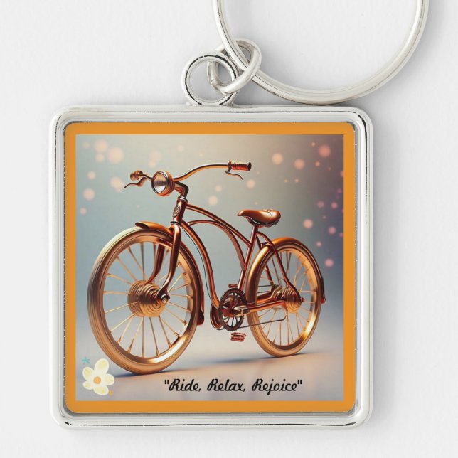 "Classic Cycle" Keychain (Front)