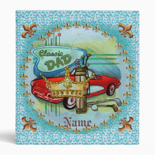 Classic Dad  custom binder