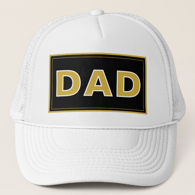Classic DAD Trucker Hat for Everyday Cool Style (Front)