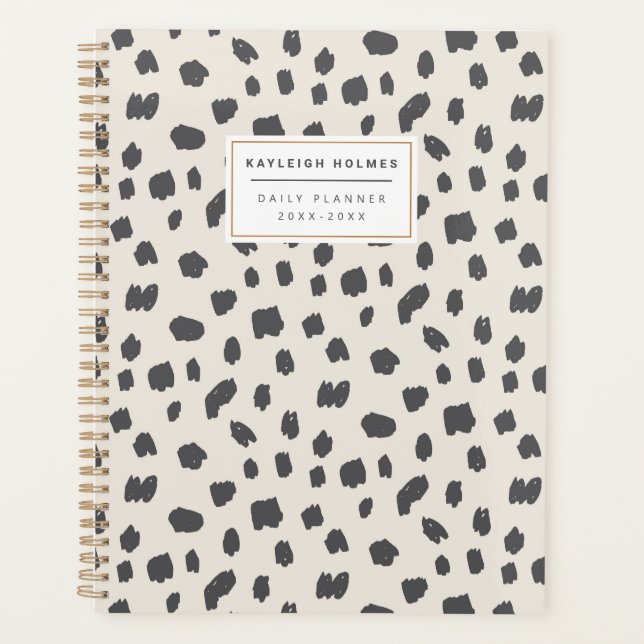 Classic Dalmatian Spots Planner (Front)
