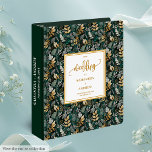 Classic Dark Green Gold Eucalyptus Memory Album Binder<br><div class="desc">✅ For matching items search 198W in my collections ✅ Celebrate love and memories with our elegant wedding ring binder and memory album collection, designed with watercolor eucalyptus greenery and shimmering gold accents. Featuring deep green, emerald, sage, hunter, and forest green tones mixed with luxe gold leaves, each album offers...</div>