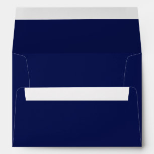 Classic Dark Navy Blue Wedding Envelopes