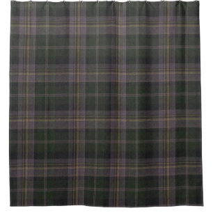Classic Dark Plaid Pattern Forest Green Charcoal