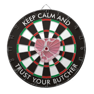 Classic Dartboard with Steak