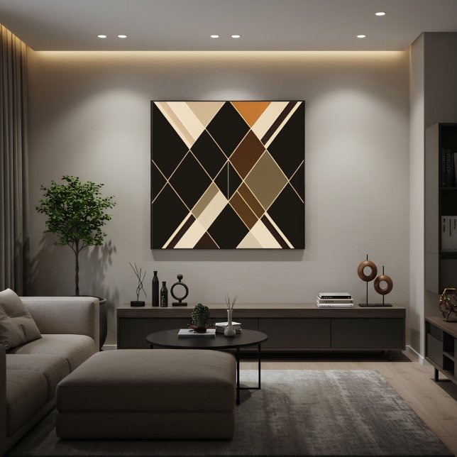 Classic Diamond Pattern Poster (Creator Uploaded)