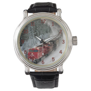 Classic Diesel Train Engine Watch