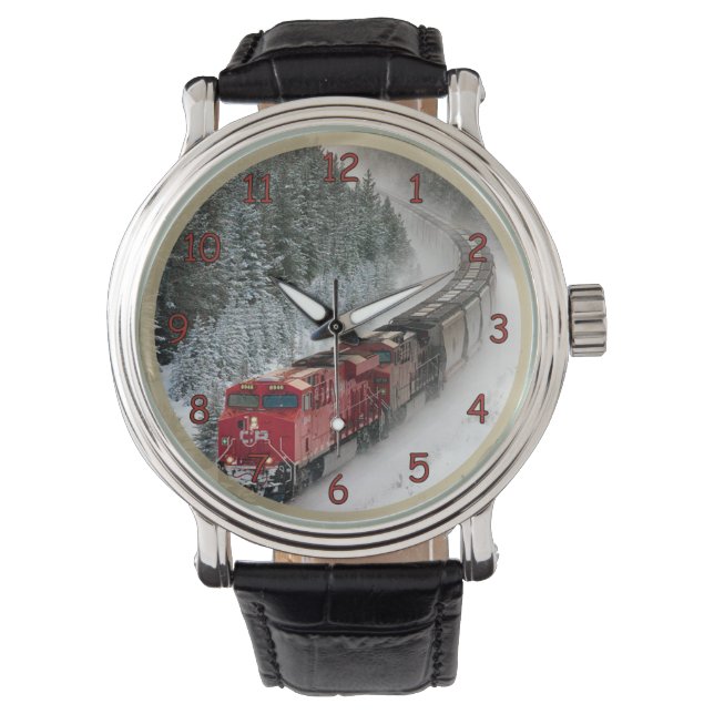 Classic Diesel Train Engine Watch (Front)