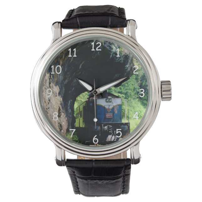 Classic Diesel Train Engine Watch (Front)