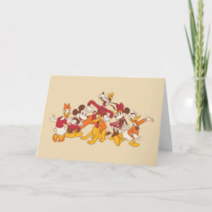 Classic Disney Friends Together Card