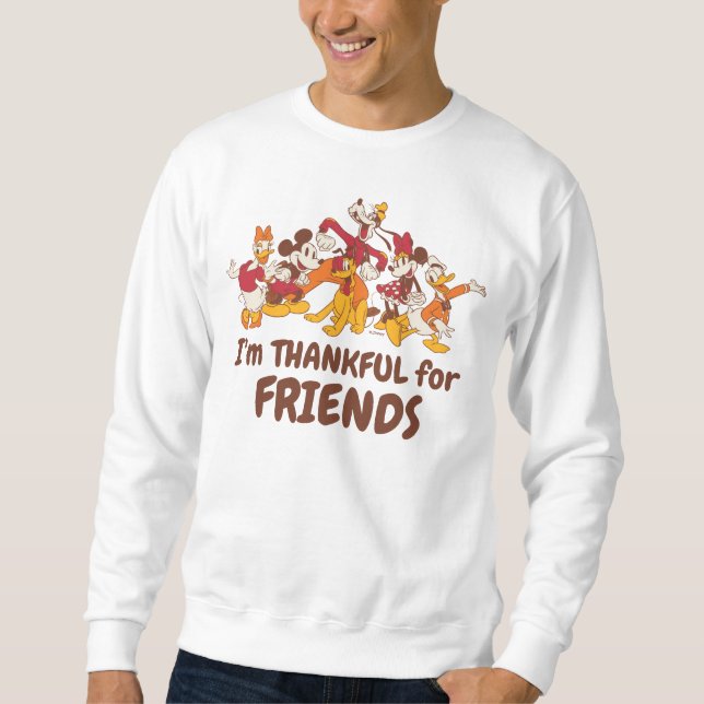 Classic Disney Friends Together Sweatshirt (Front)