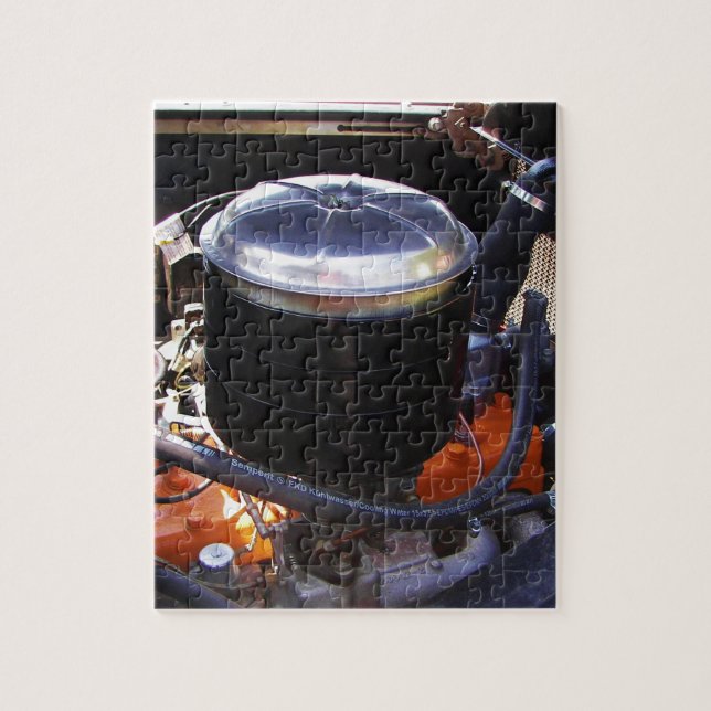 Classic Dodge Engine Bay. Jigsaw Puzzle (Vertical)