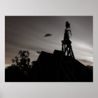 Classic Domed Saucer Poster