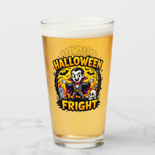 Classic Dracula Halloween Fright Glass