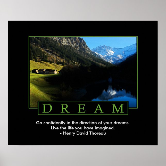 Classic Dream Poster (Front)