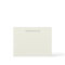 Classic Ecru Ivory White Cream Paper Personalized