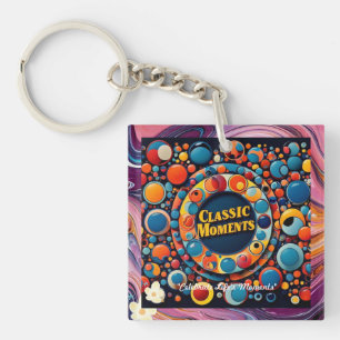 "Classic Elegance Revealed" Keychain