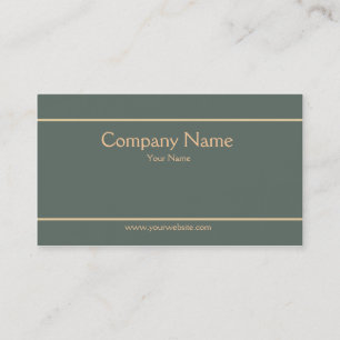 Classic Elegant Business Card Template