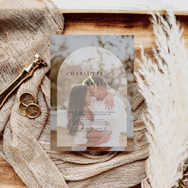 Classic Elegant Gold Photo Arch Wedding (Creator Uploaded)