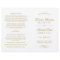 Classic Elegant Gold Wedding Ceremony