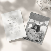 Classic Elegant Photo Christian Wedding