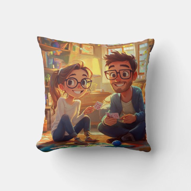 Classic Elegant Script Wedding Rehearsal Dinner Throw Pillow (Front)