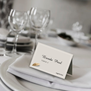 Classic & Elegant Table Place Cards
