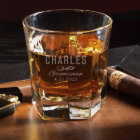 Classic Engraved Colchester Scotch Glass