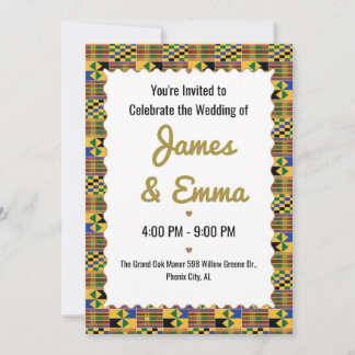 Classic Ethnic Invitation Card